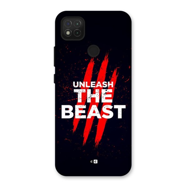 Unleash The Beast Back Case for Redmi 9 Activ