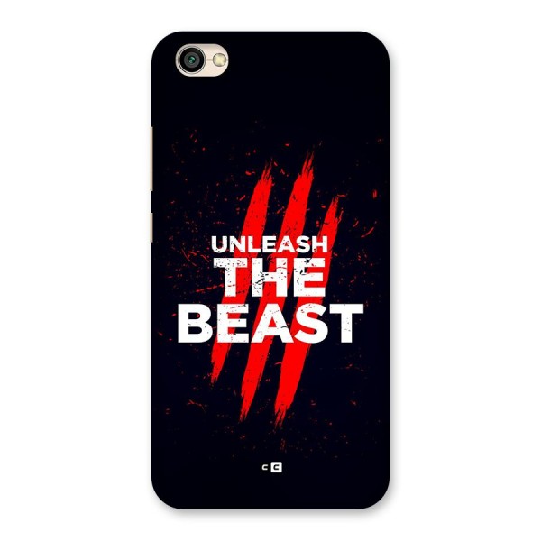 Unleash The Beast Back Case for Redmi Y1 Lite