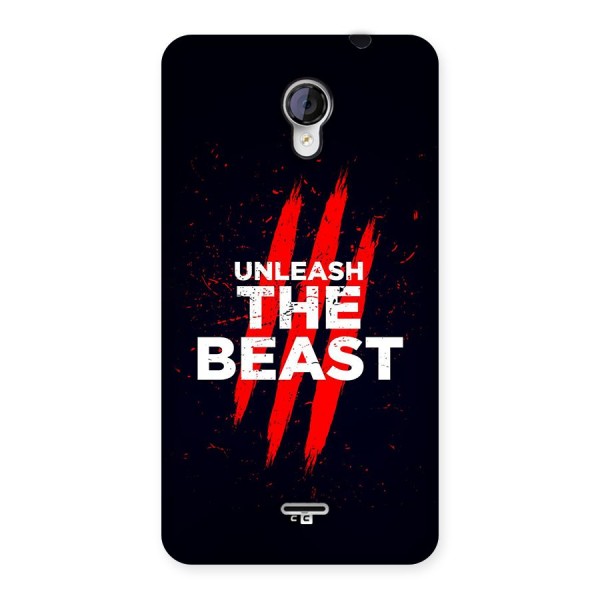 Unleash The Beast Back Case for Unite 2 A106