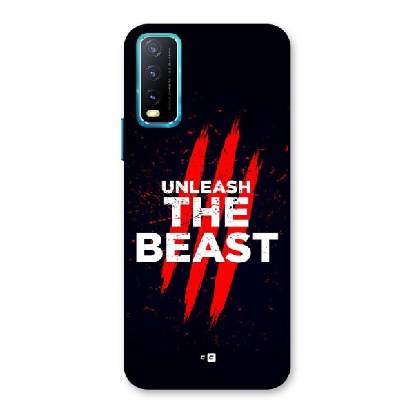 Unleash The Beast Back Case for Vivo Y12s