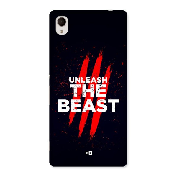 Unleash The Beast Back Case for Xperia M4