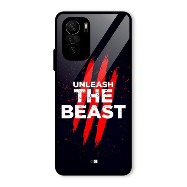 Unleash The Beast Glass Back Case for Mi 11x