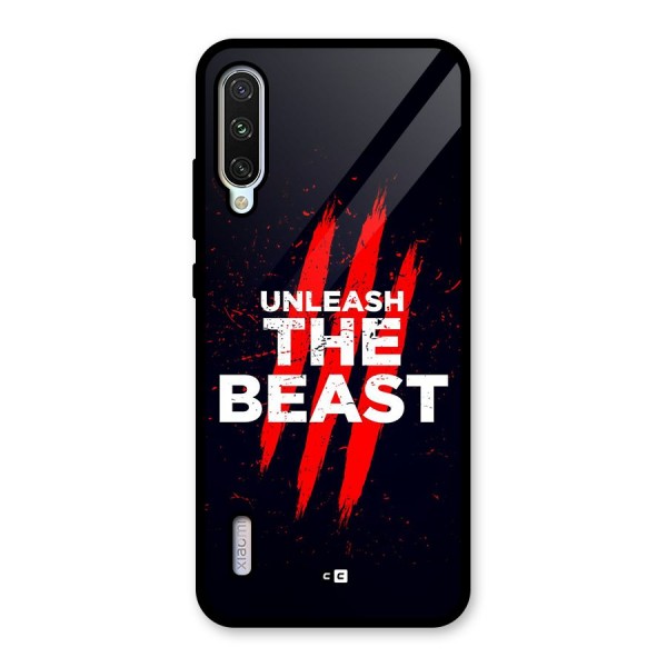 Unleash The Beast Glass Back Case for Mi A3