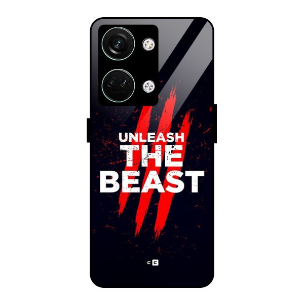 Unleash The Beast Glass Back Case for Oneplus Nord 3