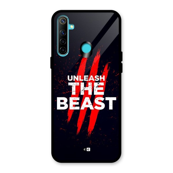 Unleash The Beast Glass Back Case for Realme 5s