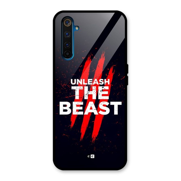 Unleash The Beast Glass Back Case for Realme 6 Pro