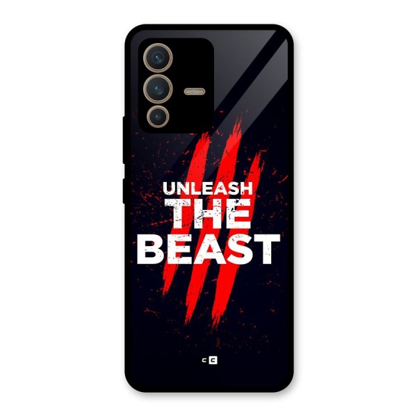 Unleash The Beast Glass Back Case for Vivo V23 5G