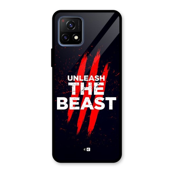 Unleash The Beast Glass Back Case for Vivo Y72 5G