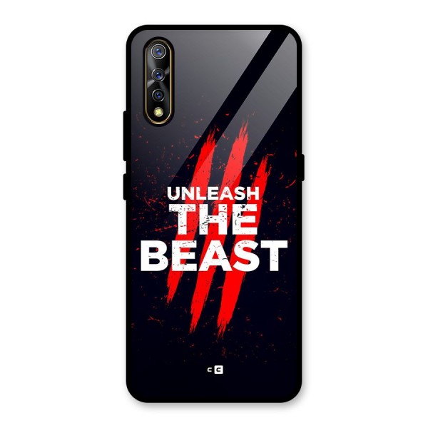 Unleash The Beast Glass Back Case for Vivo Z1x