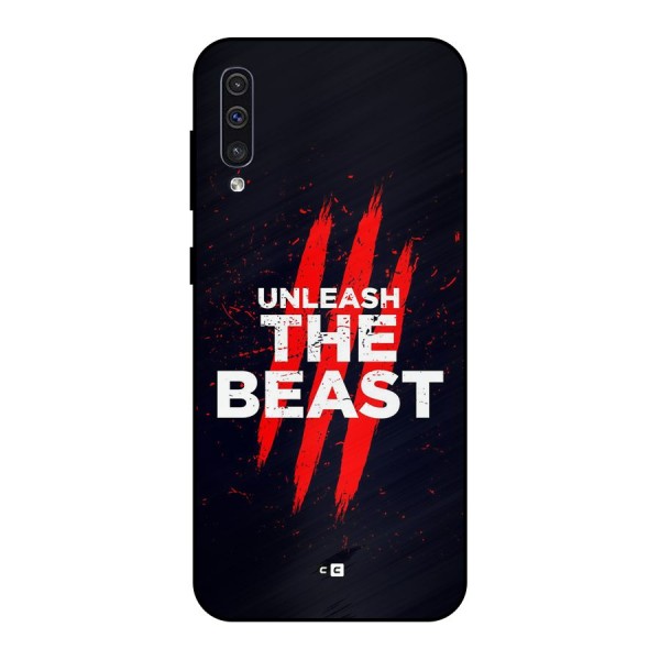 Unleash The Beast Metal Back Case for Galaxy A50s