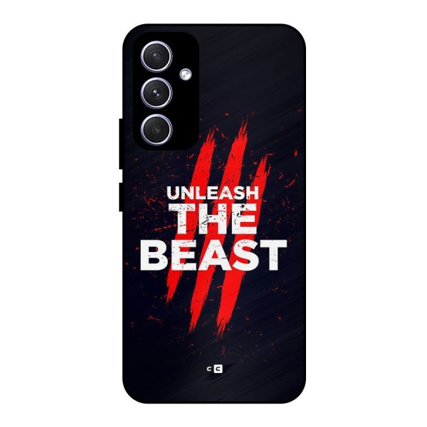 Unleash The Beast Metal Back Case for Galaxy A54