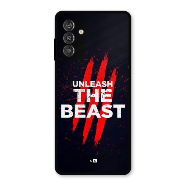 Unleash The Beast Metal Back Case for Galaxy F13