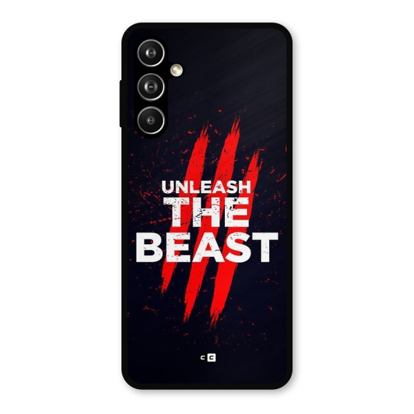 Unleash The Beast Metal Back Case for Galaxy F54