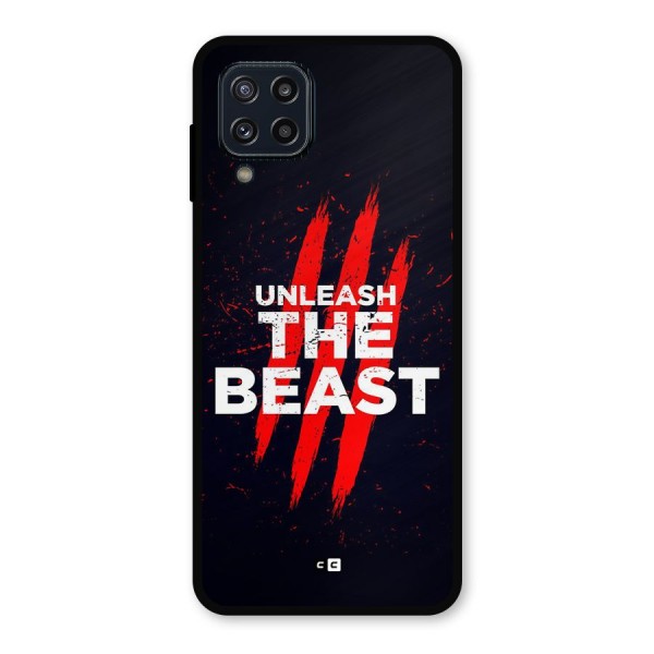 Unleash The Beast Metal Back Case for Galaxy M32