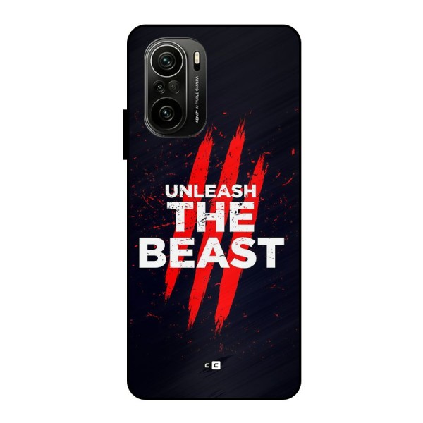 Unleash The Beast Metal Back Case for Mi 11X Pro