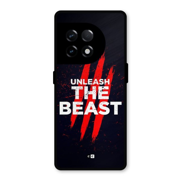 Unleash The Beast Metal Back Case for OnePlus 11R