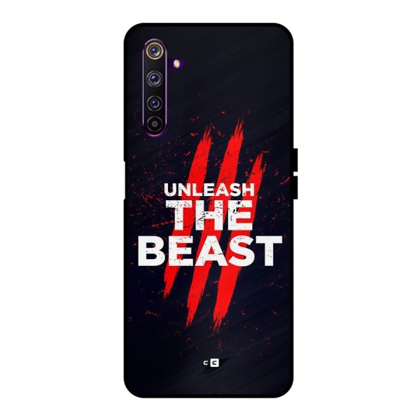 Unleash The Beast Metal Back Case for Realme 6 Pro