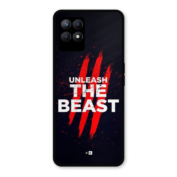 Unleash The Beast Metal Back Case for Realme 8i