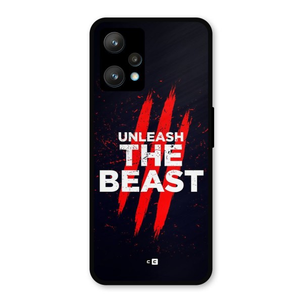 Unleash The Beast Metal Back Case for Realme 9