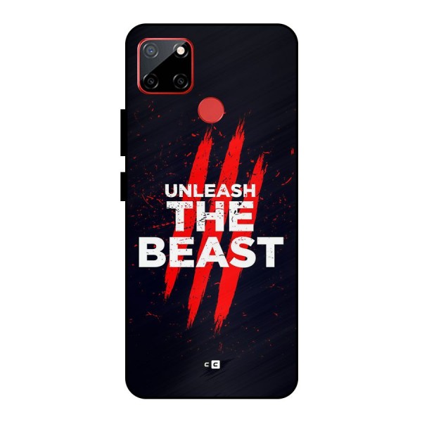 Unleash The Beast Metal Back Case for Realme C12