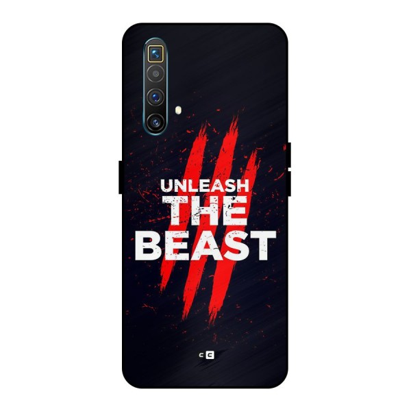 Unleash The Beast Metal Back Case for Realme X3 SuperZoom