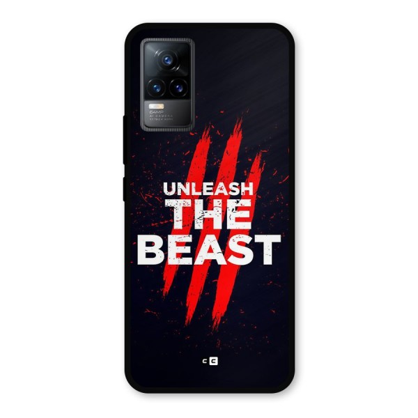 Unleash The Beast Metal Back Case for Vivo Y73