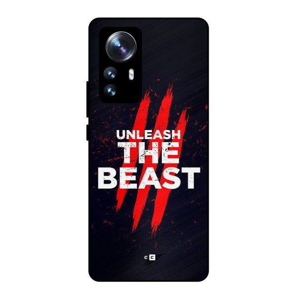 Unleash The Beast Metal Back Case for Xiaomi 12 Pro