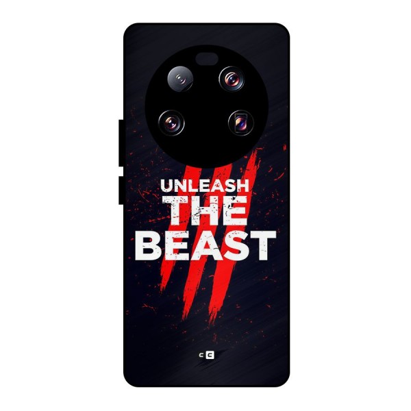 Unleash The Beast Metal Back Case for Xiaomi 13 Ultra