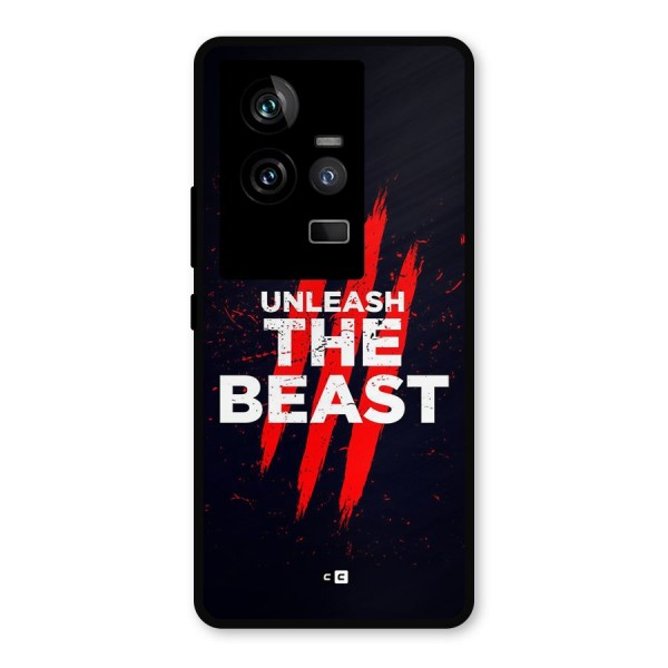 Unleash The Beast Metal Back Case for iQOO 11 5G