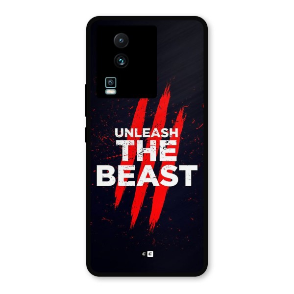 Unleash The Beast Metal Back Case for iQOO Neo 7