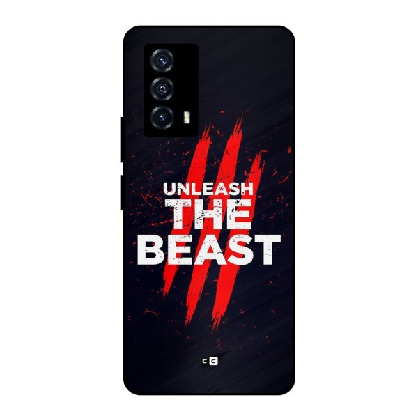 Unleash The Beast Metal Back Case for iQOO Z5