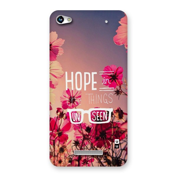 Unseen Hope Back Case for Canvas Hue 2 A316