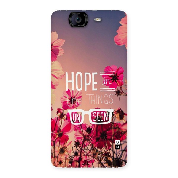 Unseen Hope Back Case for Canvas Knight A350