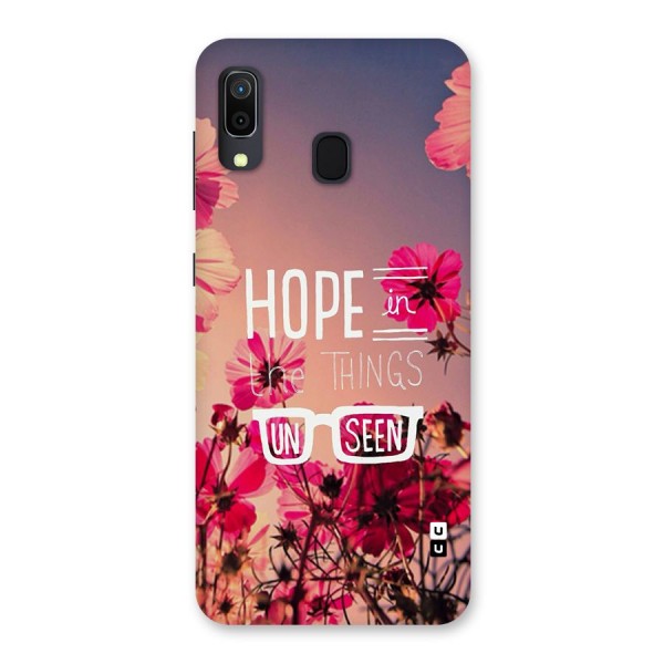 Unseen Hope Back Case for Galaxy A30