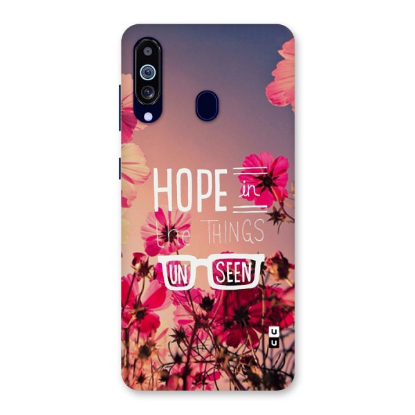 Unseen Hope Back Case for Galaxy A60