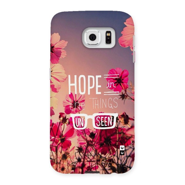 Unseen Hope Back Case for Galaxy S6