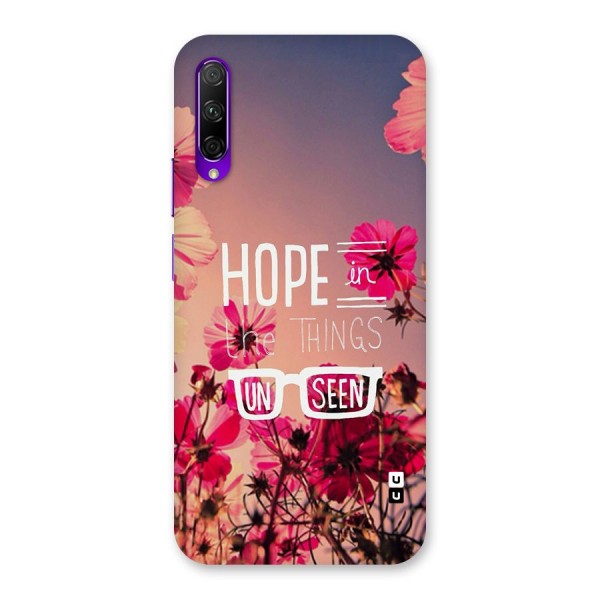 Unseen Hope Back Case for Honor 9X Pro