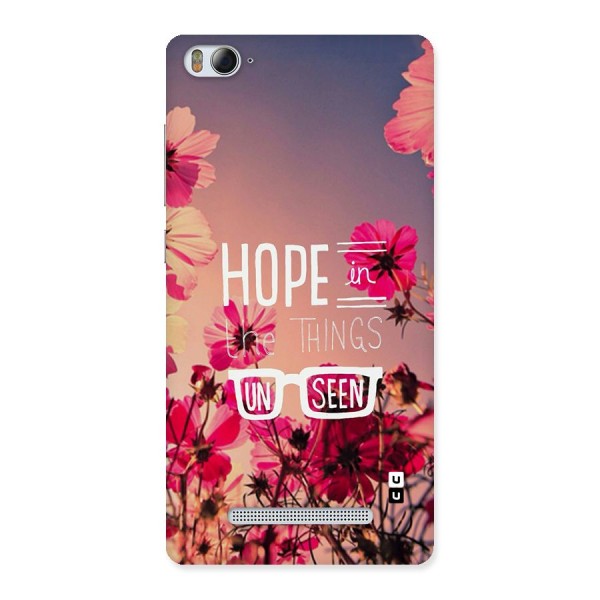 Unseen Hope Back Case for Mi4i