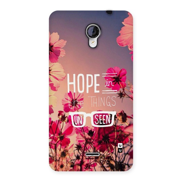 Unseen Hope Back Case for Unite 2 A106