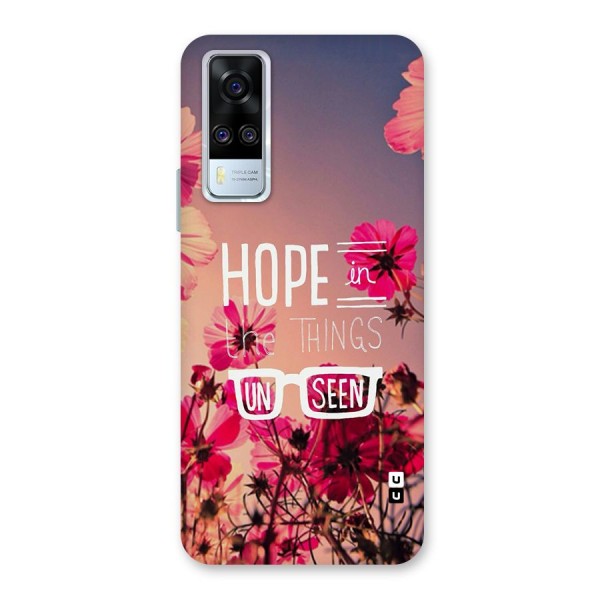 Unseen Hope Back Case for Vivo Y51