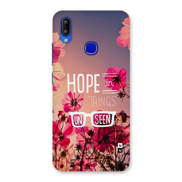 Unseen Hope Back Case for Vivo Y91