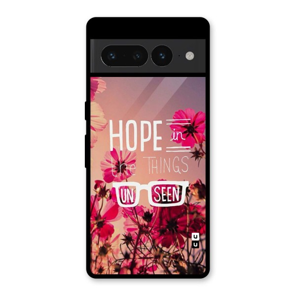 Unseen Hope Glass Back Case for Google Pixel 7 Pro