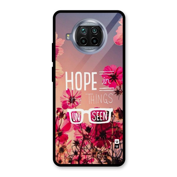 Unseen Hope Glass Back Case for Mi 10i