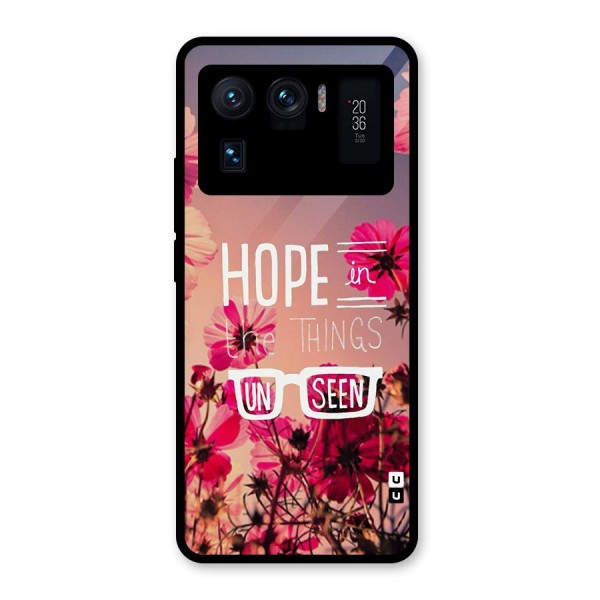 Unseen Hope Glass Back Case for Mi 11 Ultra