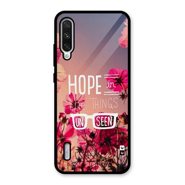 Unseen Hope Glass Back Case for Mi A3