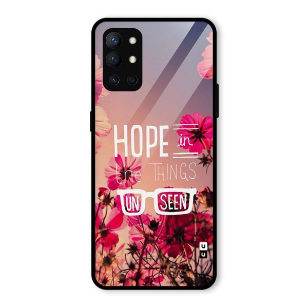 Unseen Hope Glass Back Case for OnePlus 9R