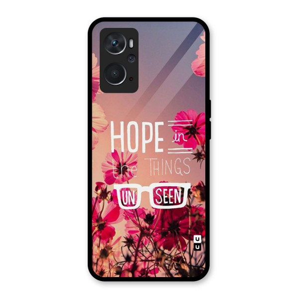 Unseen Hope Glass Back Case for Oppo K10 4G