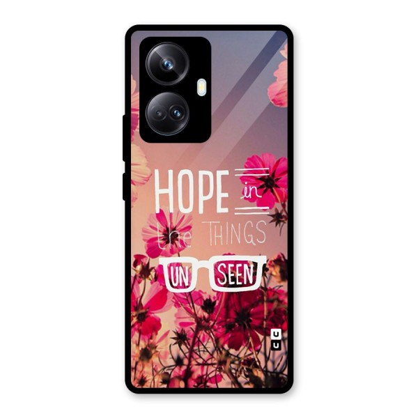 Unseen Hope Glass Back Case for Realme 10 Pro Plus