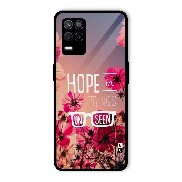 Unseen Hope Glass Back Case for Realme 9 5G