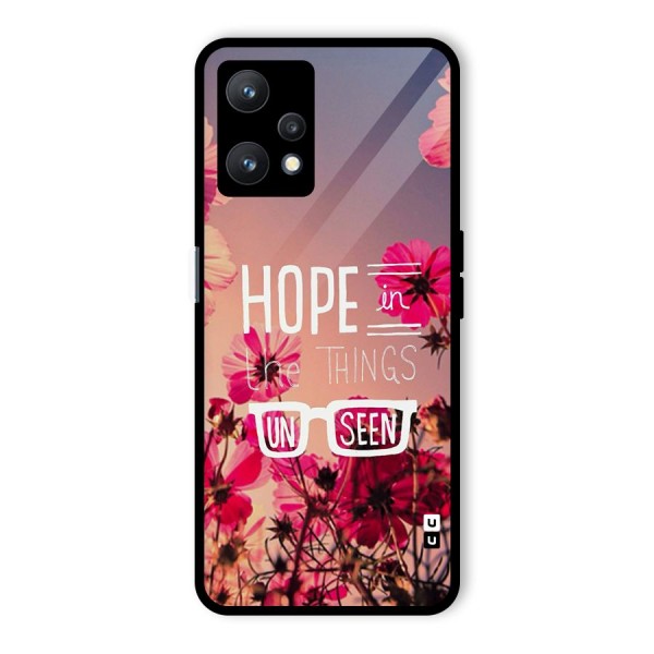Unseen Hope Glass Back Case for Realme 9 Pro 5G